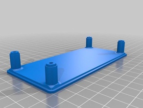 topo mais espessas posts eletrônica ensemble projeto de caixa sdr 3d print model - Mito3D