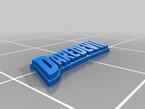 daredevil logo signs & logos comics marvel netflix 3d print model - Mito3D