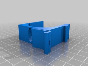 fibaro qubino riel din la electrónica 3d print model - Mito3D