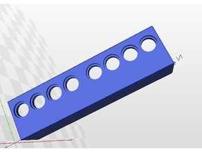 bnc cable fixture electronics holder management 3d print model - Mito3D