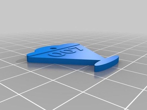dondurma keytag 3d baskı 3d print model - Mito3D