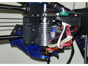 anycubic i3 mega trasero del soplador Impresora 3d de las piezas esp3d conducto ventilador 3d print model - Mito3D