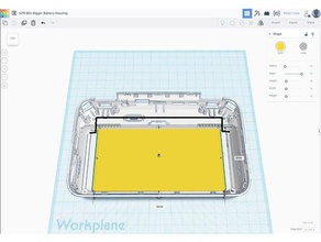 gpd win large battery mod housing computer help needed modification redesign 3d print model - Mito3D