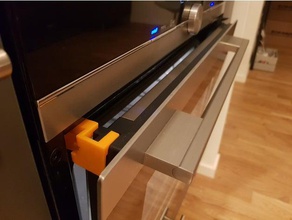Tür Halter siemens Backofen Küche und Esszimmer 3d print model - Mito3D
