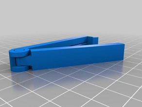 my customized parametric masterfx's bag clip kitchen & dining 3d print model - Mito3D