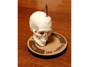 phineas gage's discussion aid 3d print model - Mito3D