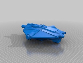 les rebelles ghost ship & navette remix L'impression 3d 3d print model - Mito3D
