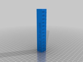 abs - temperature calibration tower 3d printing tests customized 3d print model - Mito3D