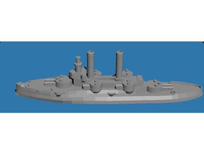 iowabattleshipbb4 toys & games battleship boat game ship 3d print model - Mito3D