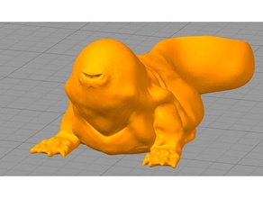 smiley dartagnan animais dart demodogo demogorgon coisas estranhas 3d print model - Mito3D