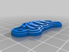 atl keychains customized 3d print model - Mito3D