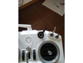 taranis qx7 pot tutucu r c araçlar drone tbp gimbal rcplane 3d print model - Mito3D