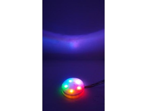 einfache led-sockel-Lampen-Farbtöne Dekor Lampenschirm Lampe Farbtöne led die led-Lampe led-Basis led-Halter led-Lampen led-Licht led-Fassung spiral-vase-Modus vase-Modus 3d print model - Mito3D