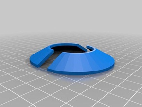 Badezimmer benutzerdefinierte Rohr-Abdeckung Bad kundengebundene 3d print model - Mito3D