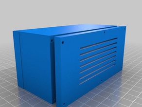 simple project box electronics 3d print model - Mito3D