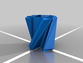 crystal Shotglas Mathe-Kunst 3d print model - Mito3D
