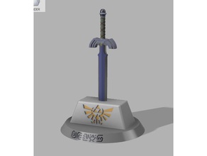 master Schwert zelda video-Spiele Legende master-Schwert 3d print model - Mito3D