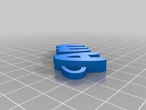 almullavero Anahtarlık özelleştirilmiş 3d print model - Mito3D