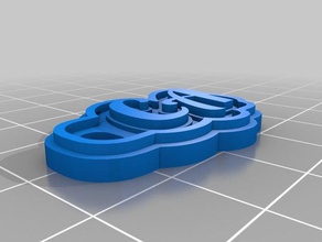 ca Anahtarlık özelleştirilmiş 3d print model - Mito3D