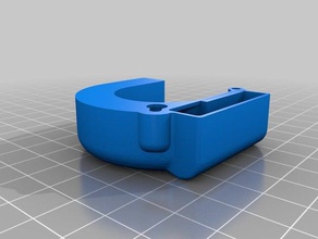 flsun delta new effector cooling duct 3d printing 3d print model - Mito3D