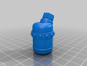 gastank oggetti di scena serbatoio gas 3d print model - Mito3D