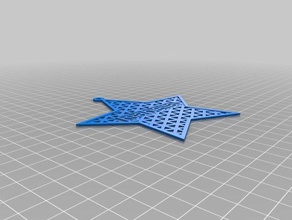 isabella's star customized 3d print model - Mito3D