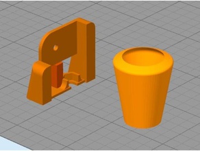 anet a6 filament guide dust filter 3d printer parts upgrade upgrades mods 3d print model - Mito3D