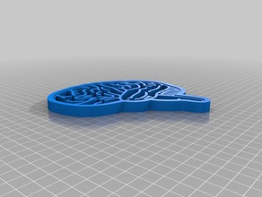 modello del cervello La stampa 3d 3d print model - Mito3D