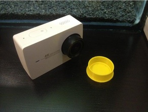 yi 4k-Objektiv-Abdeckung Kamera Objektiv-Abdeckung xiaomi 4k xiomi 3d print model - Mito3D