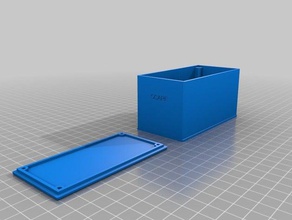 caja prueba 10x10x5 la electrónica personalizado 3d print model - Mito3D