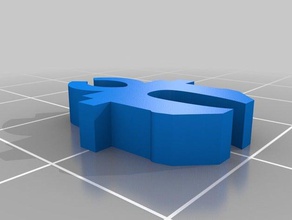 infinityopenlock - openlock infinitylock clip jeux dungeonworks 3d print model - Mito3D