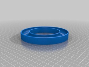 my customized ring-shaped bobbin holder containers 3d print model - Mito3D