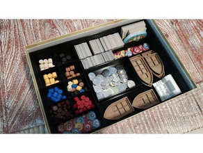 puerto rico box organizer toy & game accessories board 3d print model - Mito3D