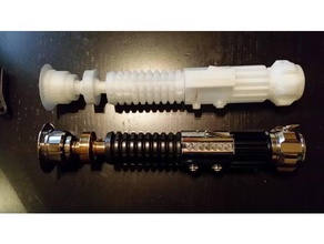 sw anh obiwan sabre de luz Impressora 3d acessórios 3d print model - Mito3D