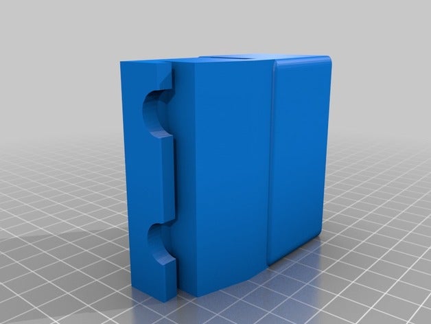 interruttore a supporto della cartuccia di polvere copertura video giochi 3D print model - Mito3D