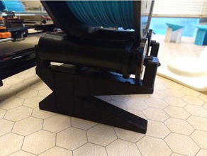 20x20 monté bobine rouleau v2 base de la table Imprimante 3d accessoires 3d print model - Mito3D