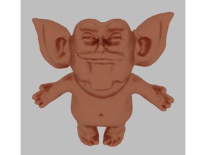 twitter troll sculture figura capelli potus la scultura giocattolo 3d print model - Mito3D