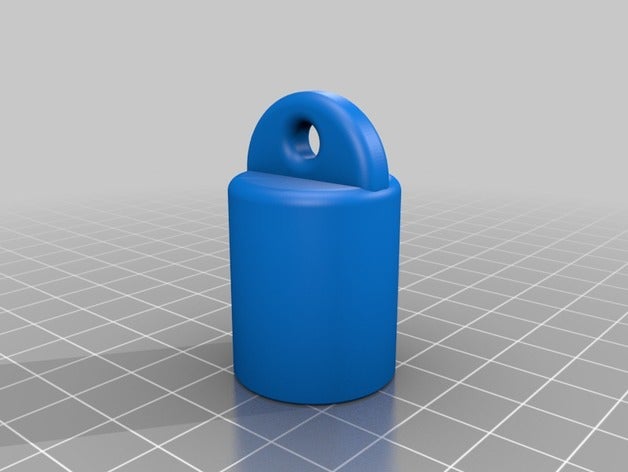pol gas fitting cap replacement parts 3D print model - Mito3D