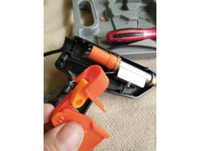 hot glue gun trigger-Teil tools 3d print model - Mito3D