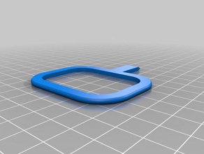 finger food di fissaggio gadget auto dip vent 3d print model - Mito3D