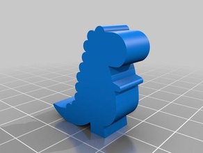 chubzilla oyuncak & oyun aksesuarları gamedev 3d print model - Mito3D