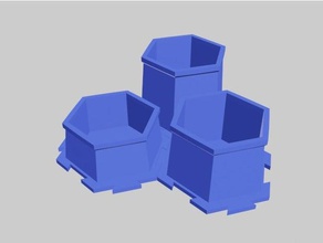piccolo cactus vasi arredamento vaso di fiori 3d print model - Mito3D