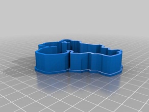santa cutter 3d printing 3d print model - Mito3D