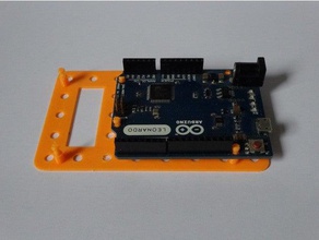 arduino-mount m rklin meccano metal construction set diy arduino due mega 2560 mount uno zero 3d print model - Mito3D