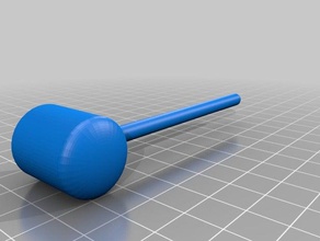 mac's swell plastic hammer hand tools 3d print model - Mito3D