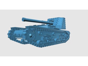 semovente da 90-53 vehicles italy military tank weapon ww2 wwii 3d print model - Mito3D