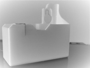 bcn3d sigma purge bin 3d printer parts bcn3dsigma bucket 3d print model - Mito3D