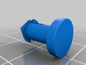 ge nautilus utensil basket pin replacement parts dishwasher 3d print model - Mito3D