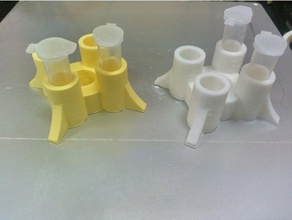 tubo eppendorf titular porta-ferramentas & caixas equipamentos de laboratório suporte 3d print model - Mito3D