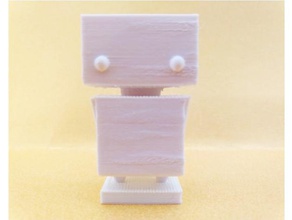 carino robot sculture 3d print model - Mito3D